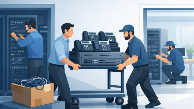 How to Move PBX Equipment Safely Without Downtime