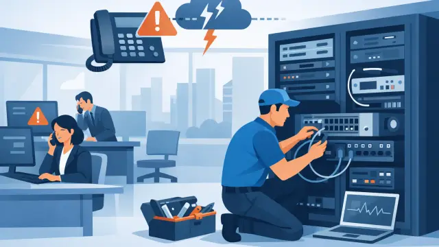 PBX Outage Recovery Example for Business Offices